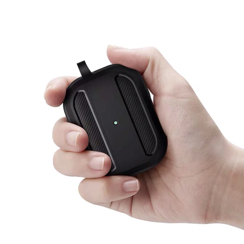 Чехол для Apple Airpods pro 2, аксессуары для наушников из мягкого силикона и углеродного волокна, Беспроводная Bluetooth-крышка для Airpods 2, 3