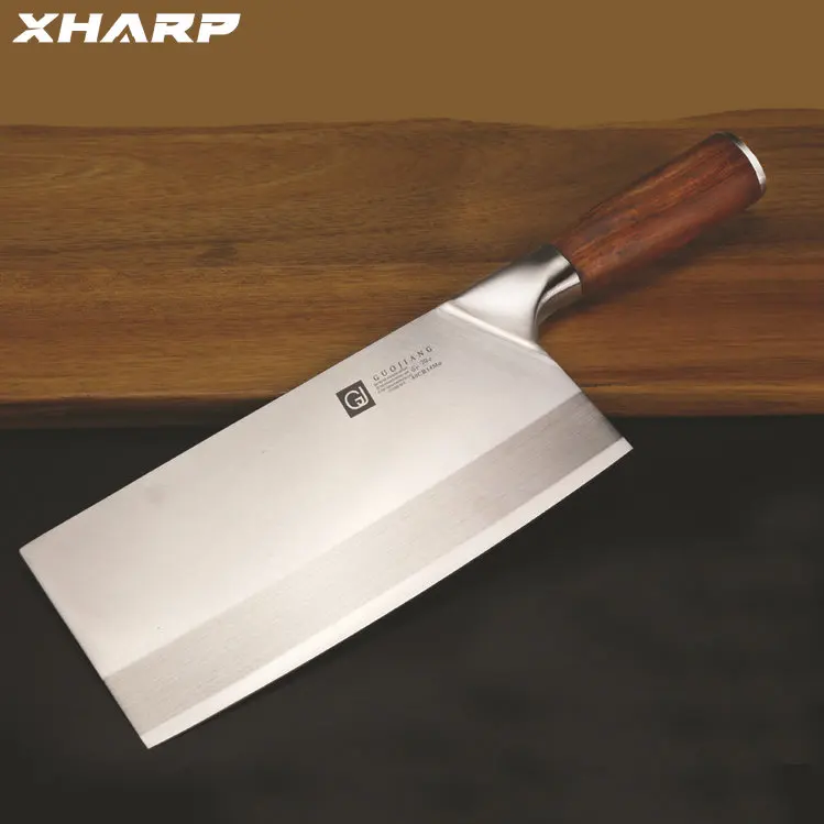 

4CR13 Stainless Steel Slicing&Chopping Knife Chef Knives Meat Chicken Vegetable Chinese Cleaver Butcher Nakiri Cooking Cutter