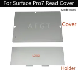 Original For Microsoft Surface Pro 7 1866  Rear Cover Battery Housing Chassis Cover Holder Silver