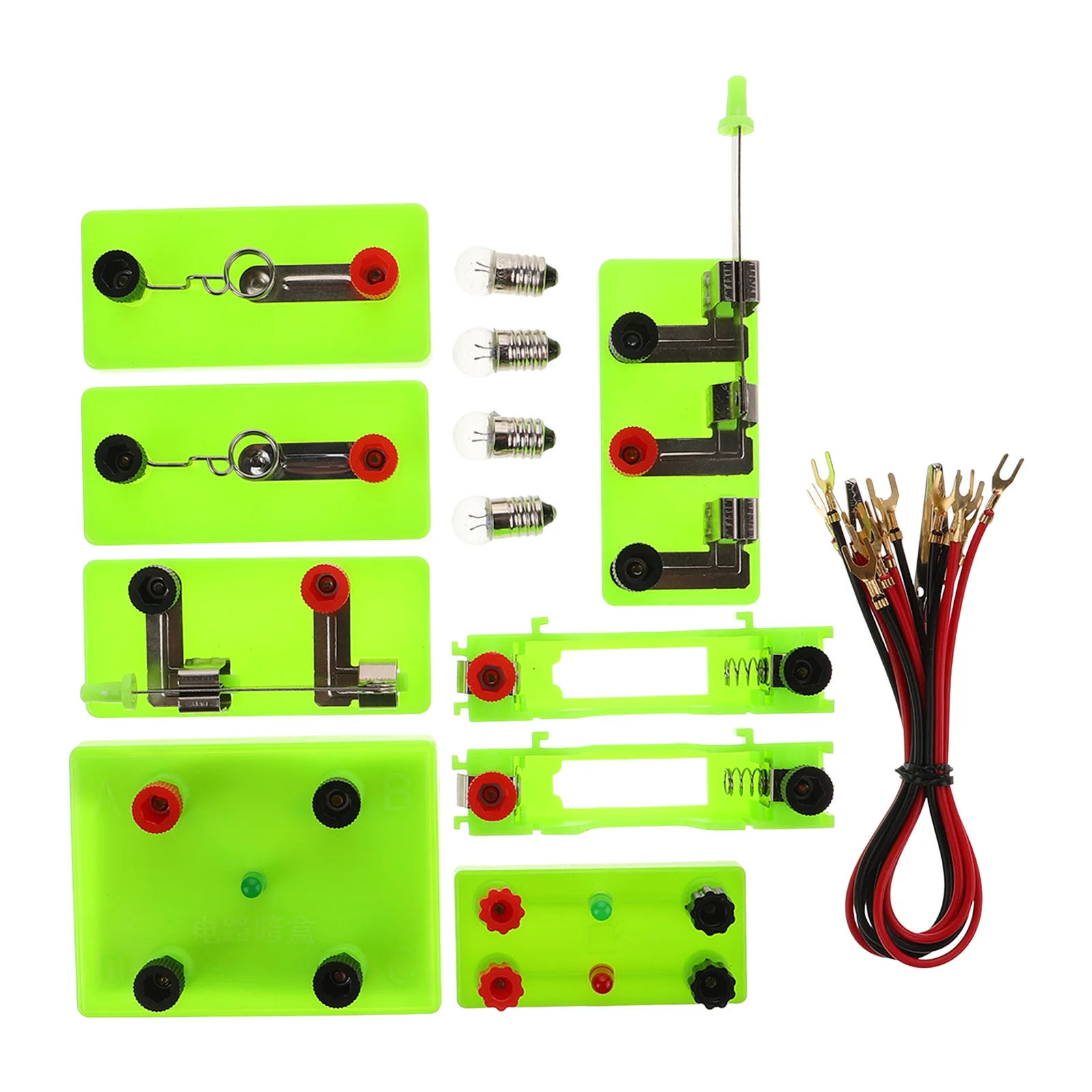 

Experiment For Kids Electrical Science Set Simple Circuit Kit Diy Physics Lab Electric Circuit Board