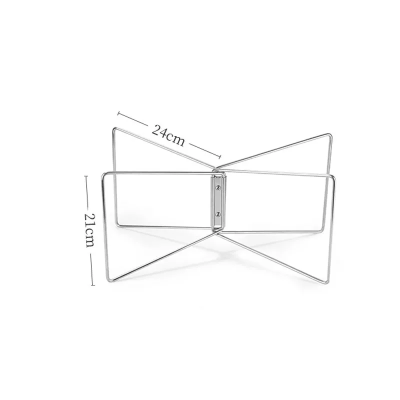 Outdoor Camping Support Stainless Steel Storage Box Folding Bracket Portable Folding Bracket Portable Kitchen Tools