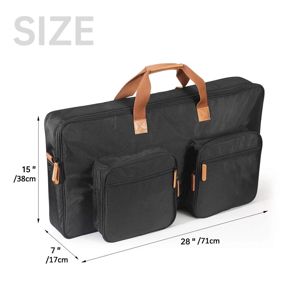 

Protective Case Scratch-resistant Carrying Storage Bags with Sholder Strap Large Capacity for Pioneer DJ DDJ-800 DDJ-FLX104 FLX6