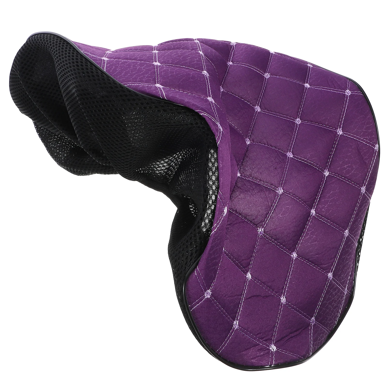 

Breathable Anti-Slip Linen Mesh Motorcycle Seat Cover Protector Durable Shock Absorption Compatible Most Scooters