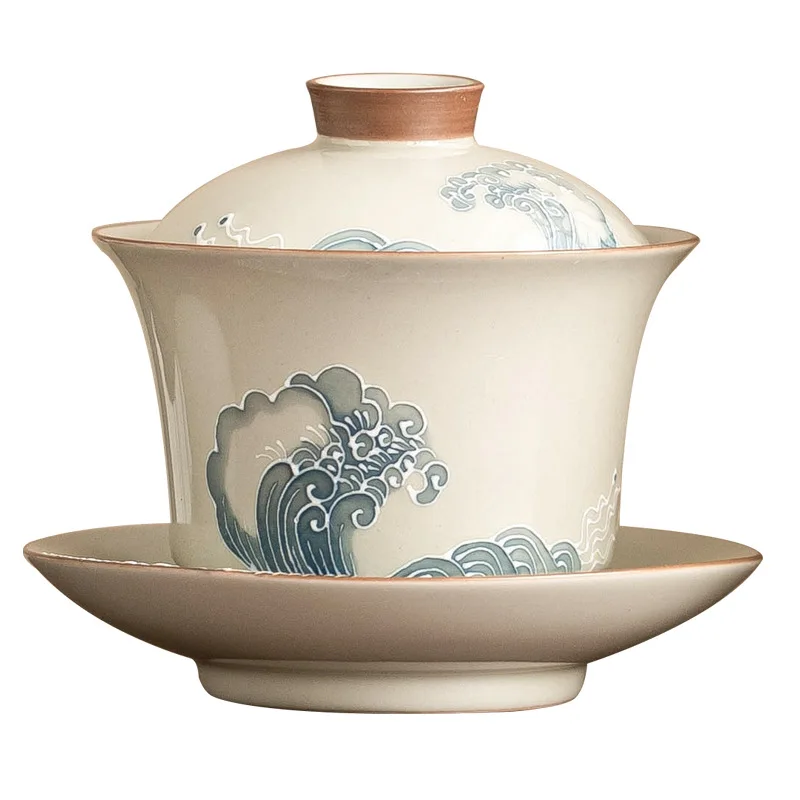 

Kung Fu tea set with lid not hot, tea bowl