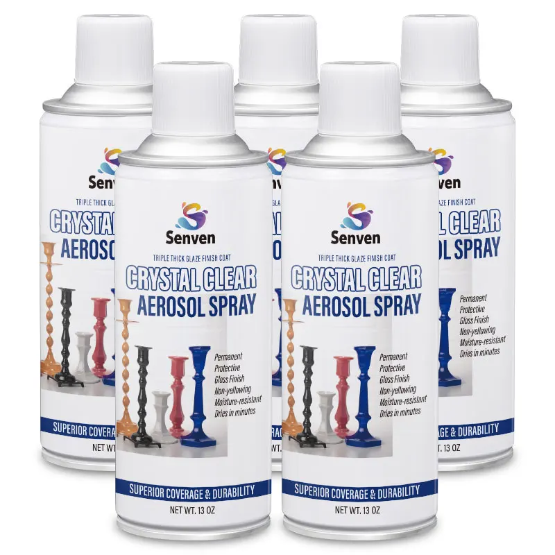 

5-Pack Pro Clear Coat Spray Paint - 65Oz Triple Protection ,Non-Yellowing, Scratch-Resistant, UV Shield, High Gloss for Cars