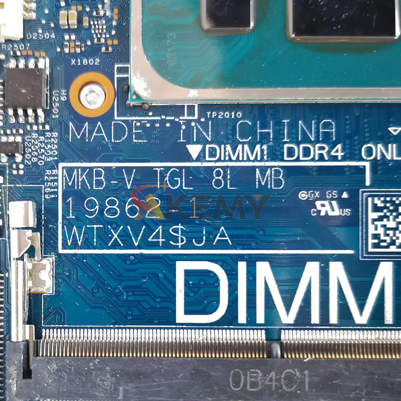 ノートパソコンのマザーボード Dell Vostro 5402 5502 19862-1 i3 i5 i7 CPU CN-0G0XMN 04D2JV 0H2F8K 010GRP 100% 完全にテスト済み