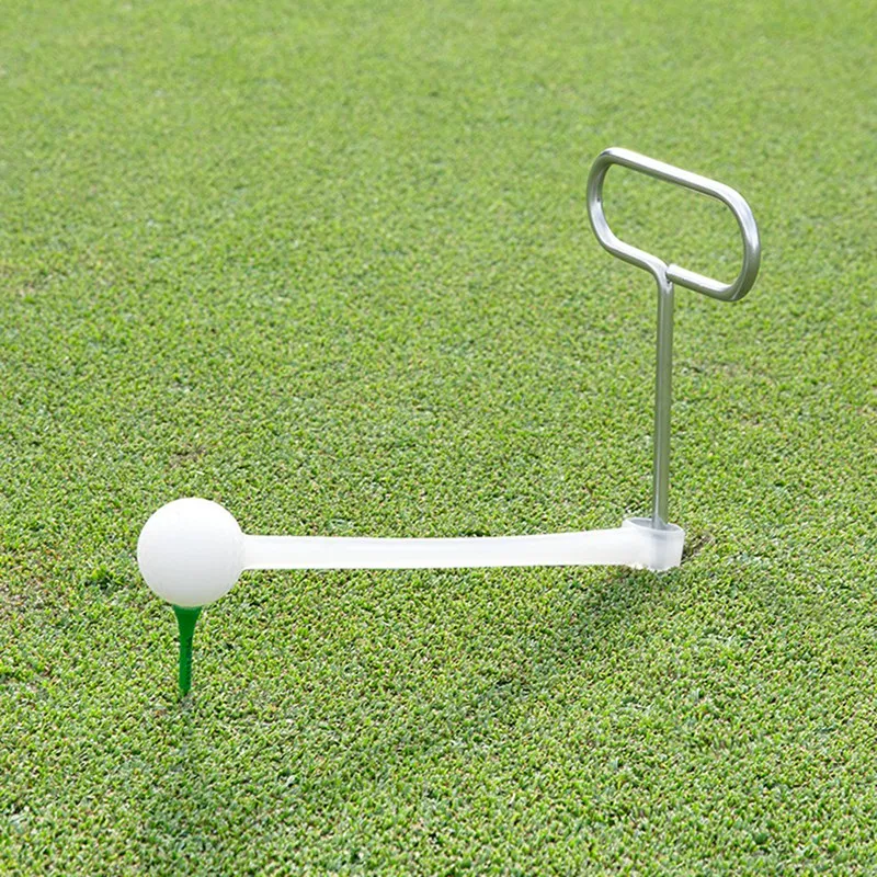 PGM 1 Piece Golf Swing Trainer Spiral Insertion Rotary Ball Cutting Exerciser Golf Training Aids