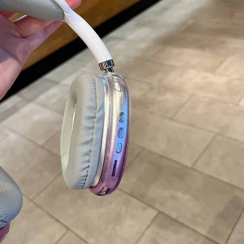 Przezroczyste etui na słuchawki AirPods Max Miękka skóra TPU Akcesoria chroniące przed zarysowaniami Ultra ochronna osłona na Apple AirPods Max 2 — zdjęcie produktu 6