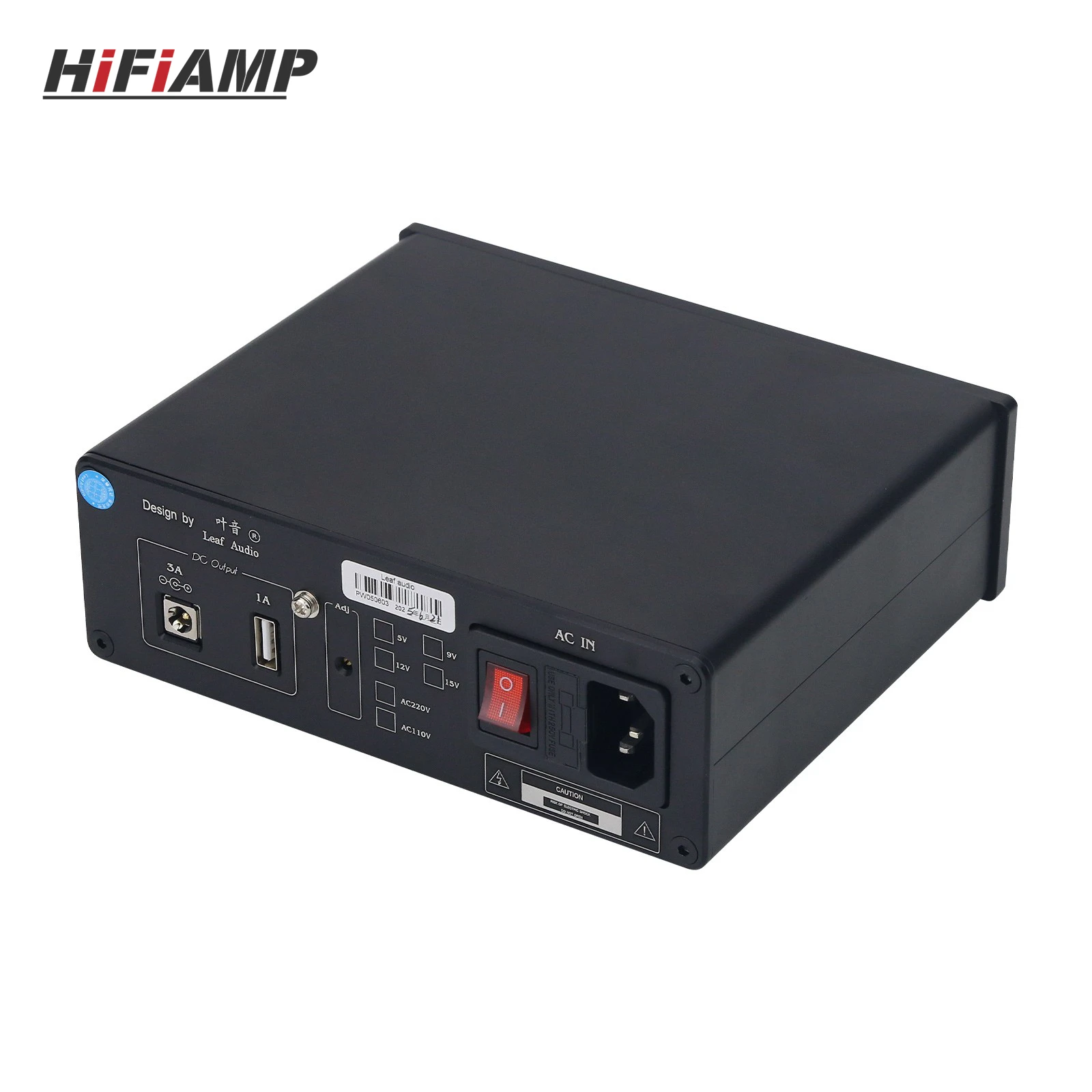 HiFiAMP PW-05 Talema LT3045 Precision Power Supply  5V/9V/12V/15V 3A Output Linear Power Supply with TALEMA Transformer