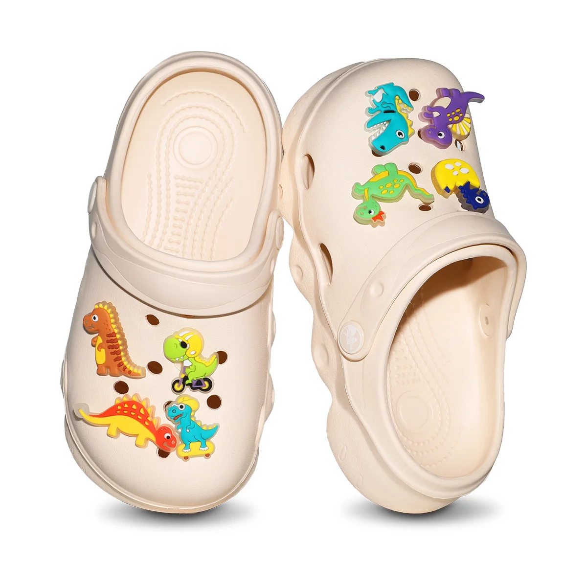 

Comfortable children's slippers with thick soles, sandals suitable for outdoor play, with butterfly flower accessories 1214