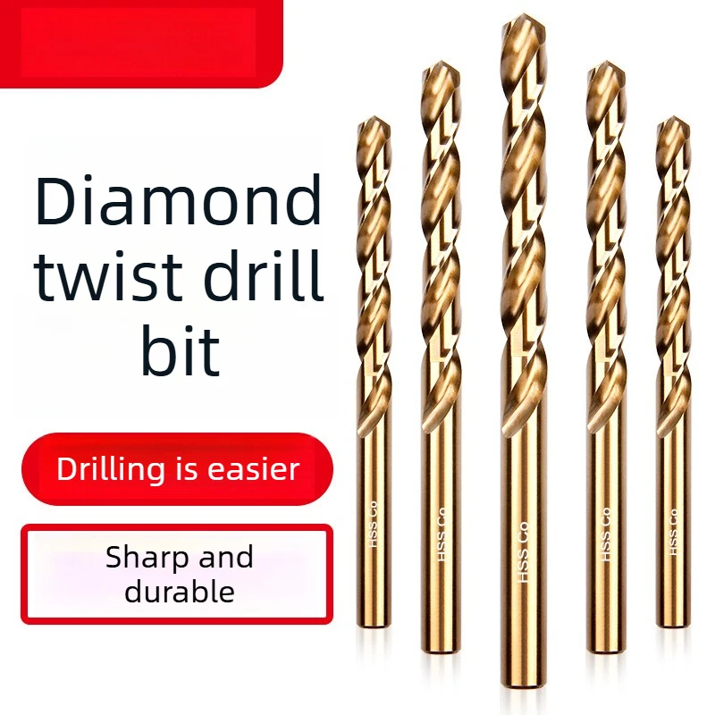 

Сверло спиральное с кобальтом для сверления, высокопрочный ротор из специального сплава для нержавеющей стали 304 (тип «сливовый цветок»)