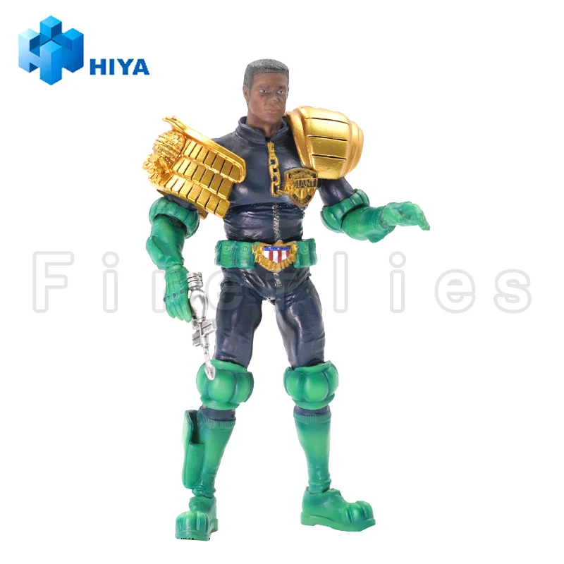 1/18 HIYA 4inch Action Figure Exquisite Mini Series Judge Dredd Judge Giant Anime Model Toy