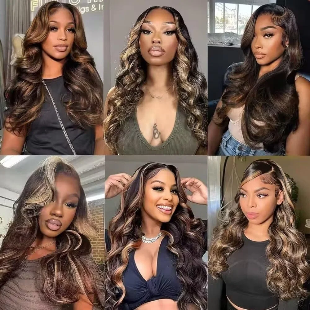 1B30-Peluca de cabello humano ondulado con malla Frontal, postizo de encaje transparente con densidad de 200, 13x6