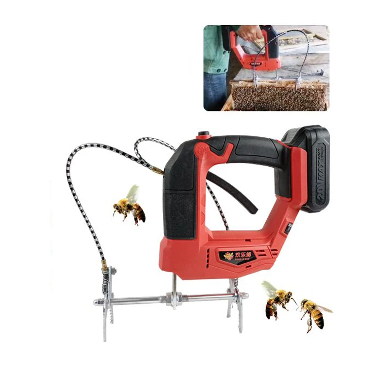 Chargeable Bee Shaker Hive Nest Frame Shaking Machine Bee Remover Beekeeping Tool Honeycomb Vibrating Machine