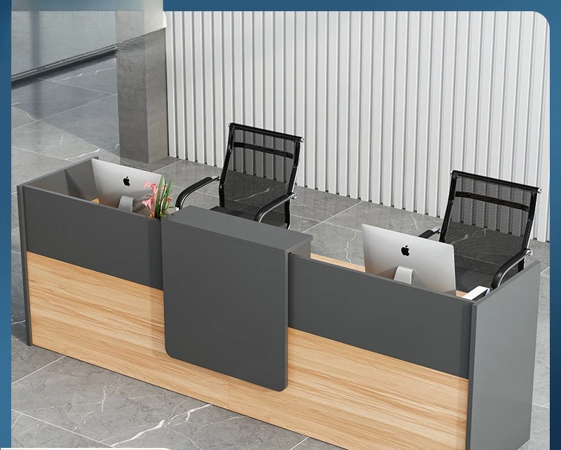 

Стойка регистрации компании Стойка регистрации Простая современная барная касса Офисная мебель Стол-витрина Офисная деятельность Длинный стол