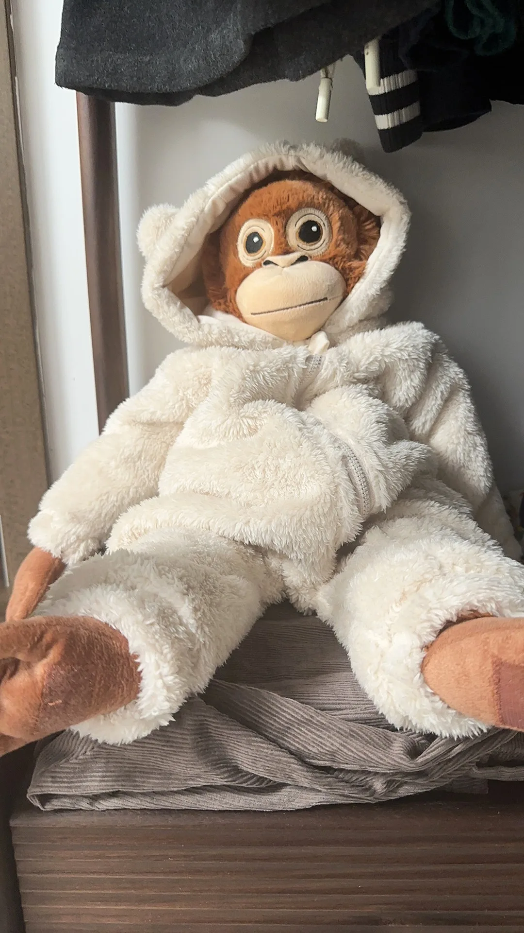 IKEAed mono gorila orangután muñeca 60cm animales súper suaves juguetes de peluche dibujos animados niños niñas regalo acompañar el dormitorio