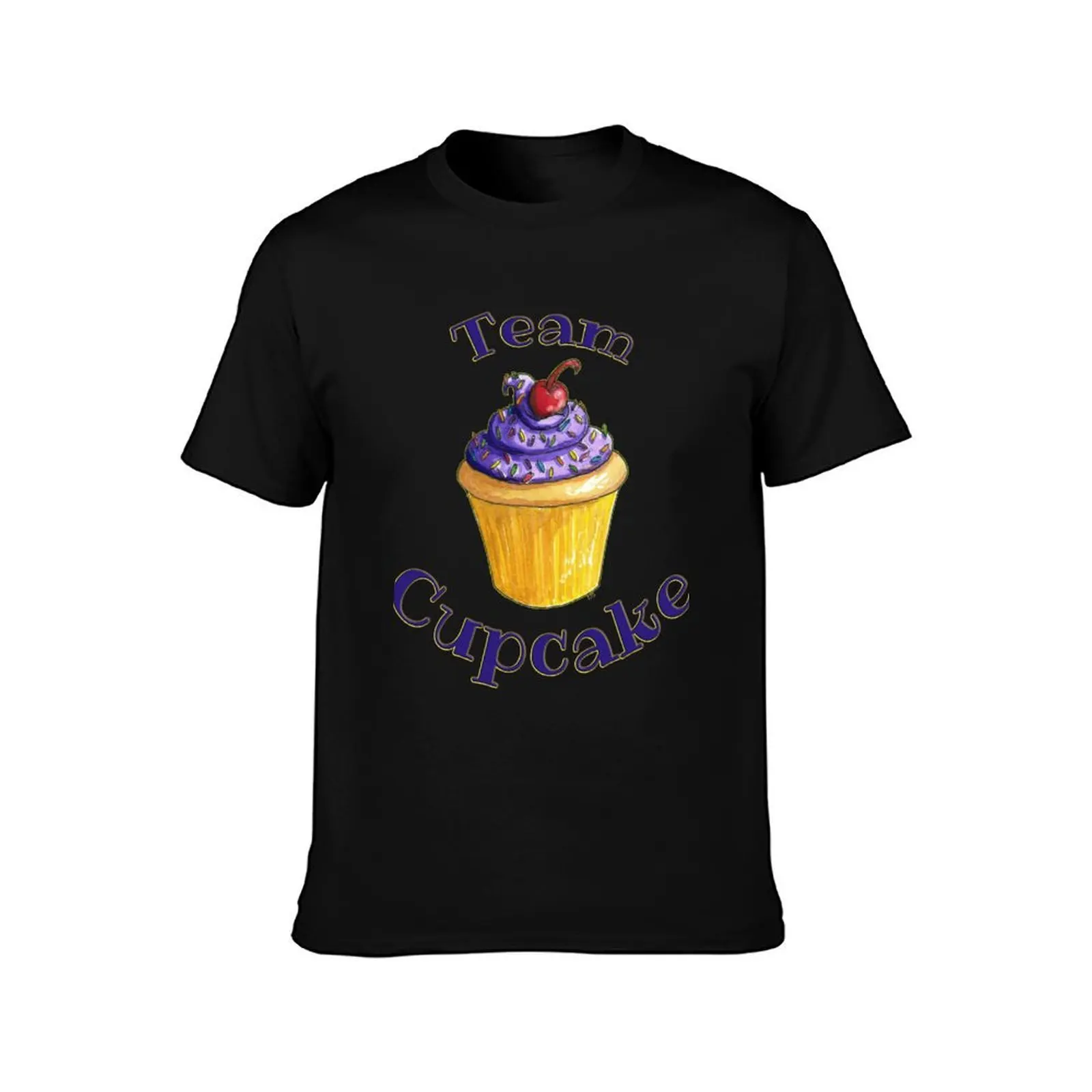 Team Cupcake T-Shirt Plus Size Loose Short Sleeve Top T-Shirt