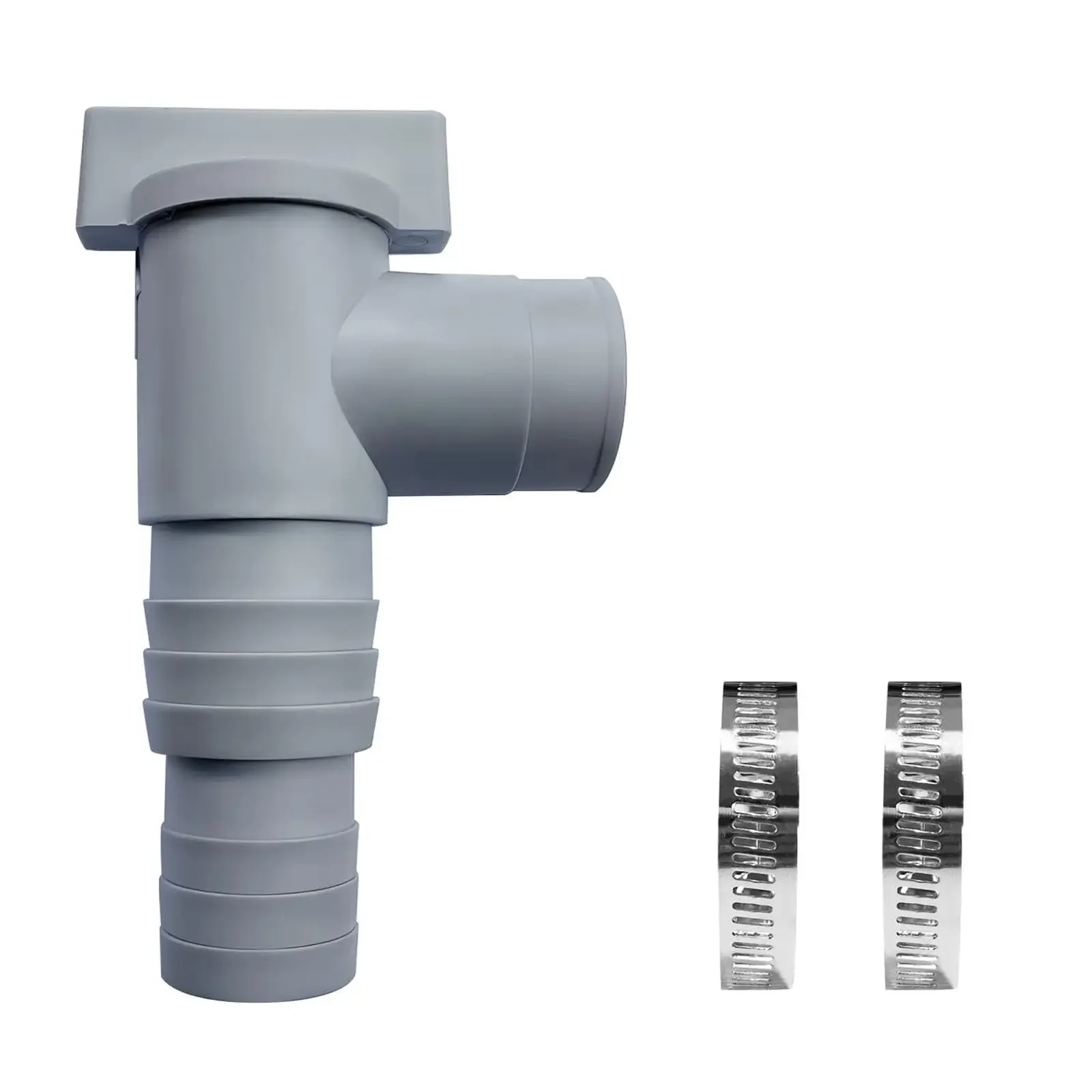 Swimming Pool Shut Off Valve with  32mm Hose Connector PVC Multi Use Valve for Pools Easy Water Flow Control Accessory