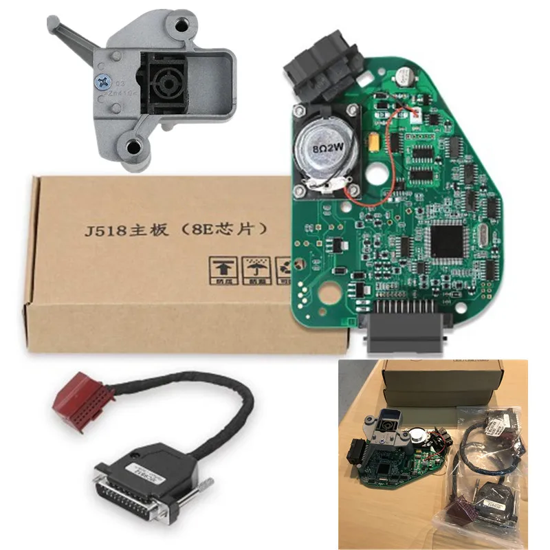 Car Steering Wheel Lock Emulator J518 ELV EIS Steering Column Simulator for Audi  Q7 A6  C6 J518 Repair Kit