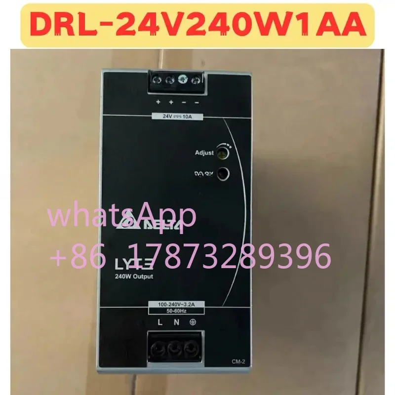 

Б/у блок питания с рельсовым переключателем DRL-24V240W1AA DRL 24V240W1AA Нормальная функция протестирована нормально