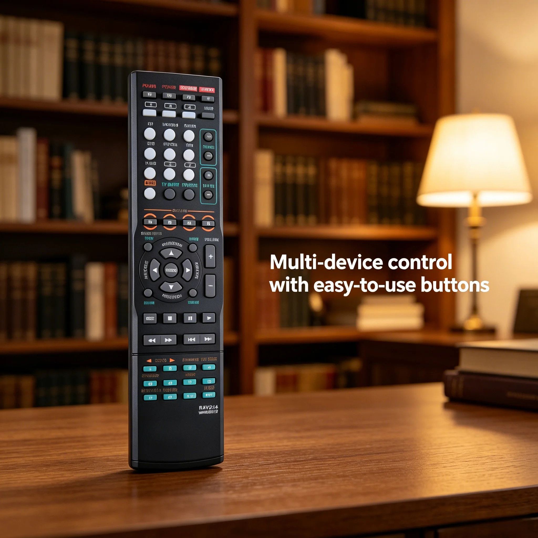 RAV284 Replacement Remote Control Compatible with Yamaha AV Amplifier Home Theater Receiver RX-V365 RX-V363 RX-V463 RX-V430