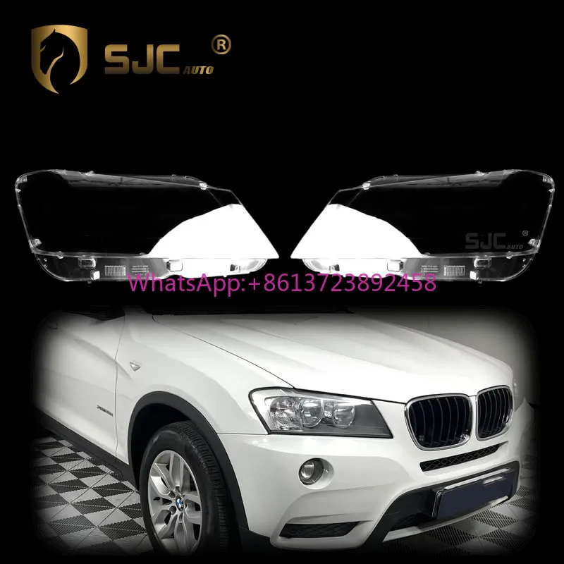 

High Quality for BMW X3 F25 11-13 Models Headlights Cover New Auto Parts BMW X3 Plexiglass Transparent Headlights Cover