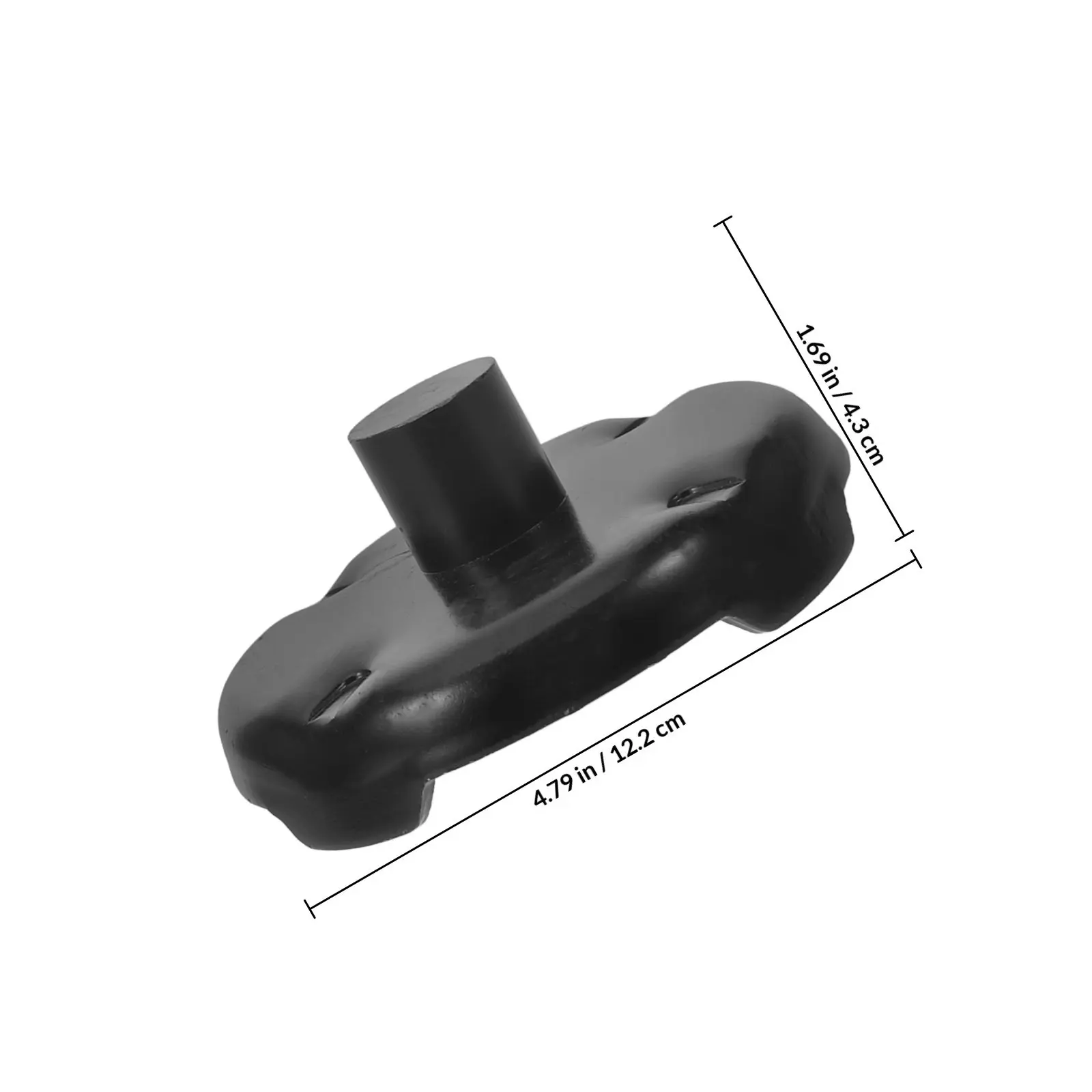 Hydraulic Horizontal Jack Pad Heavy Duty Steel Reliable Jack Protector Compact Lightweight Vehicle Lift Pad Vehicle Lifts