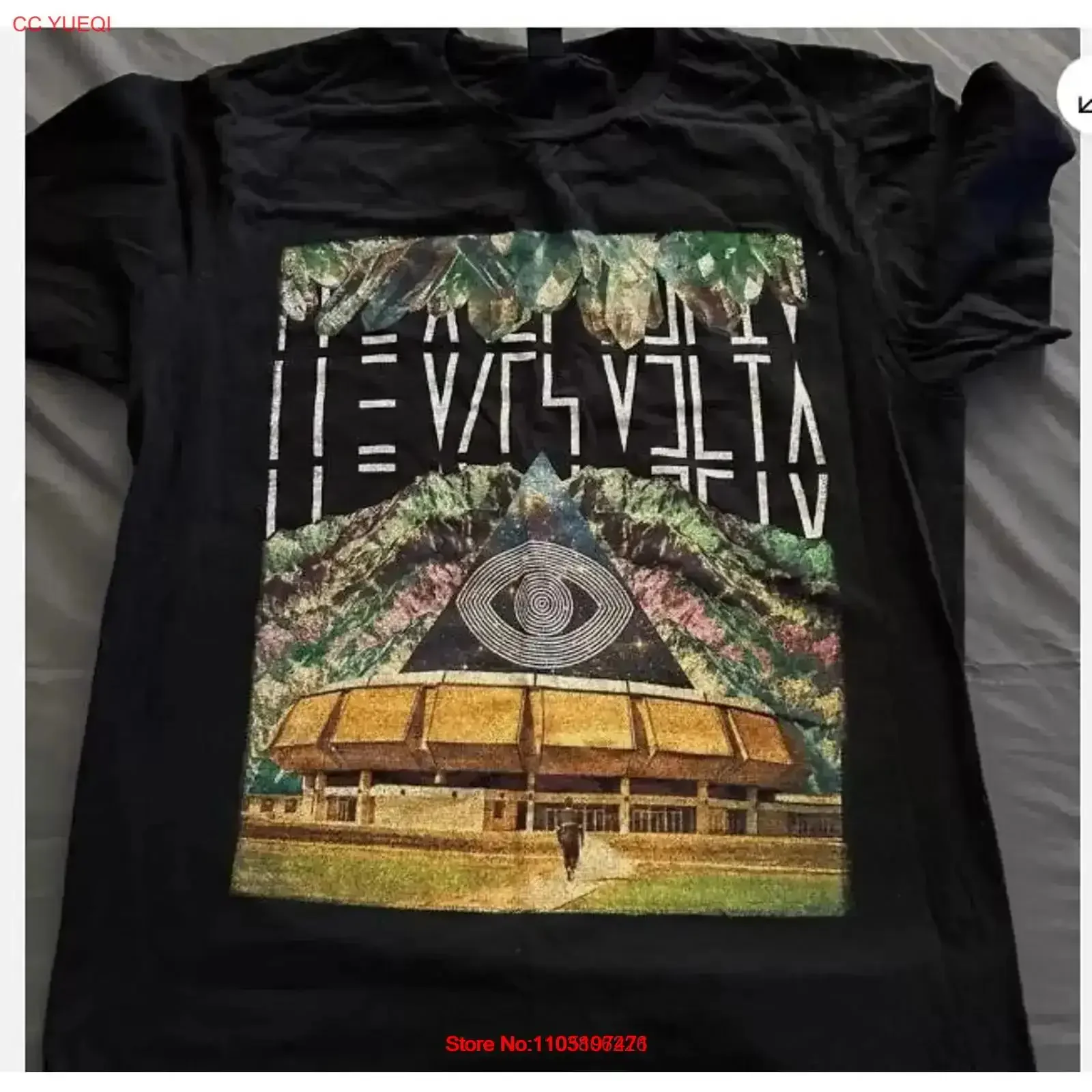 

New The Mars Volta band For Fans T Shirt mom fan hoT vintage Washed designer clothes Comfortable graphic Breathable vintage