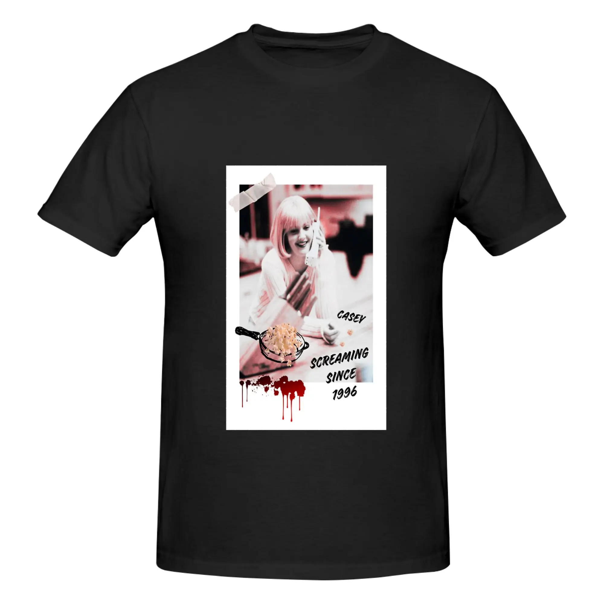 Funny  Casey - Screaming Since 1996   Men's Printed T-Shirt Unisex T shirtClothes Men