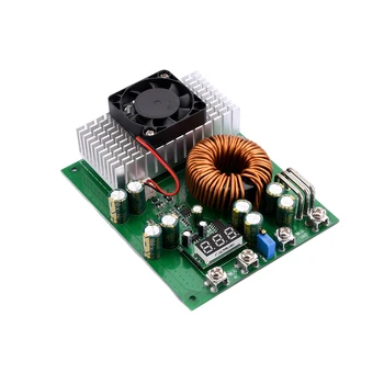 DC-DC high power 1000W adjustable step-down power supply module 25V-90V to 2.5V-50V Buck Converter 50A constant current with fan