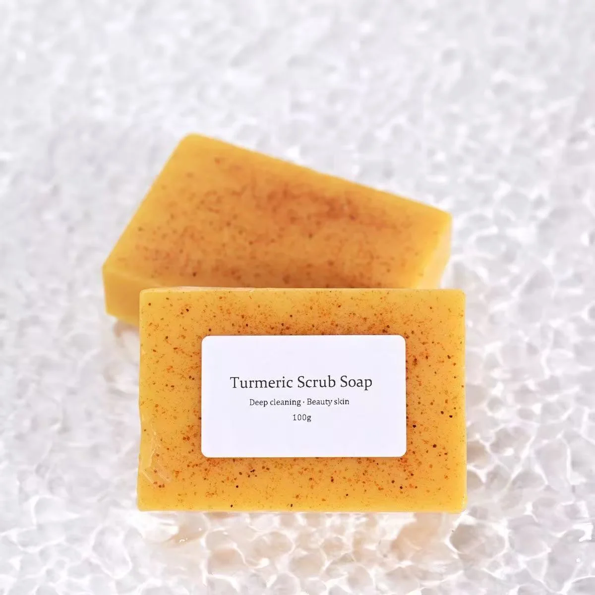 Popular Item: Turmeric Curcumin Soap Granules, Ginger Soap, Curcumin Handmade Soap, Soap for Bathing and Cleansing the Face.