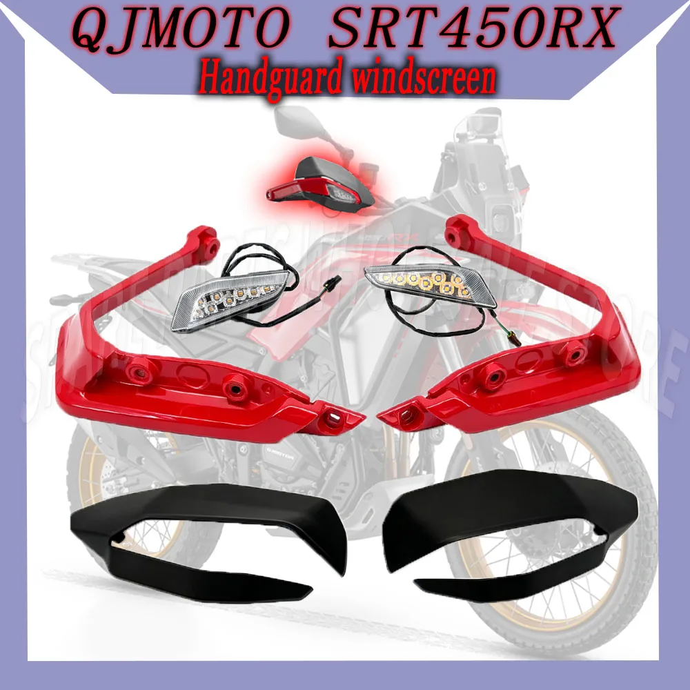 For SRT 450 RX QJMOTO SRT450 RX SRT 450RX SRT450RX Original Hand Guard Original Handguards Handlebar Guards Motorcycle