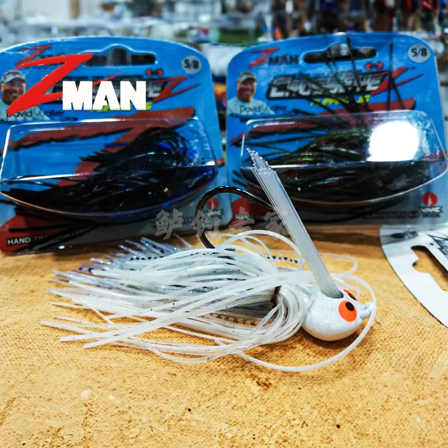 

ZMAN Flipping Jig imported from the United States, rubber group lead pendant CROSSEYEZ JIG