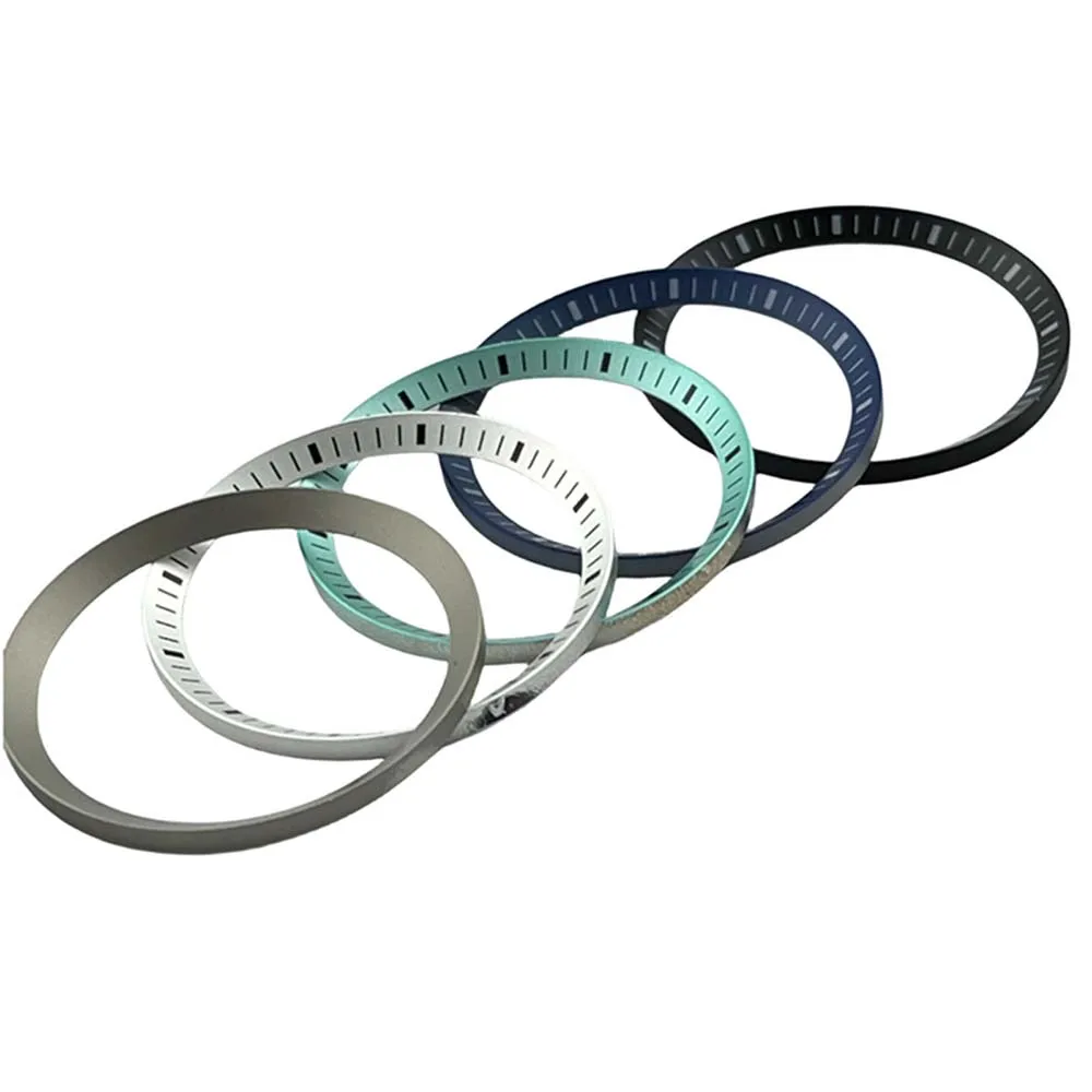 32.1mm/27.8mm Horloge Hoofdstuk Ring voor NH35 Case Mechanische Horloges Gemodificeerde Deel Vervanging Koperen Innerlijke Schaal ring Accessoires