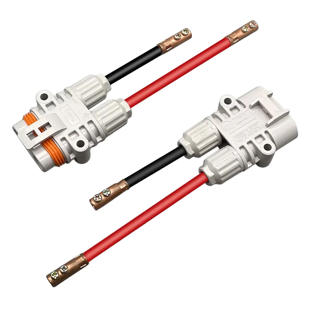 Demanding Environments 120A Male Female Connector 1200V Electrical Connector Heavy Load Handling Forklift Generator