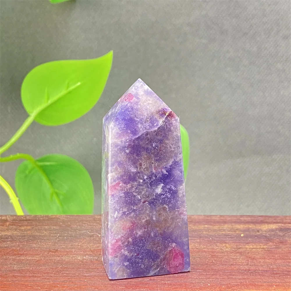 

Natural Unicorn Stone Tower Crystal Wand - Spiritual Healing Meditation Crystal for Table Decoration Unique Holiday Gift