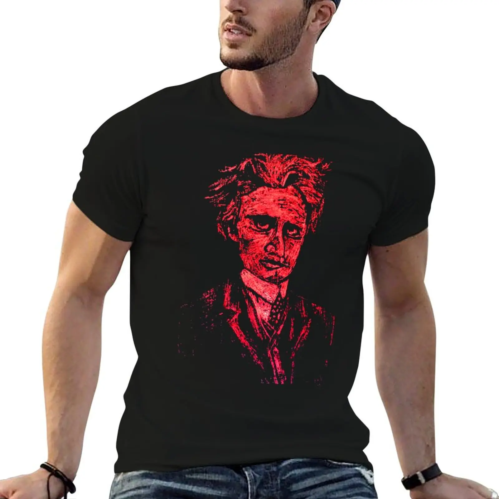 Camiseta Percy Grainger (versión 2), camisetas estampadas para hombre, camiseta personalizada, camiseta de algodón para hombre