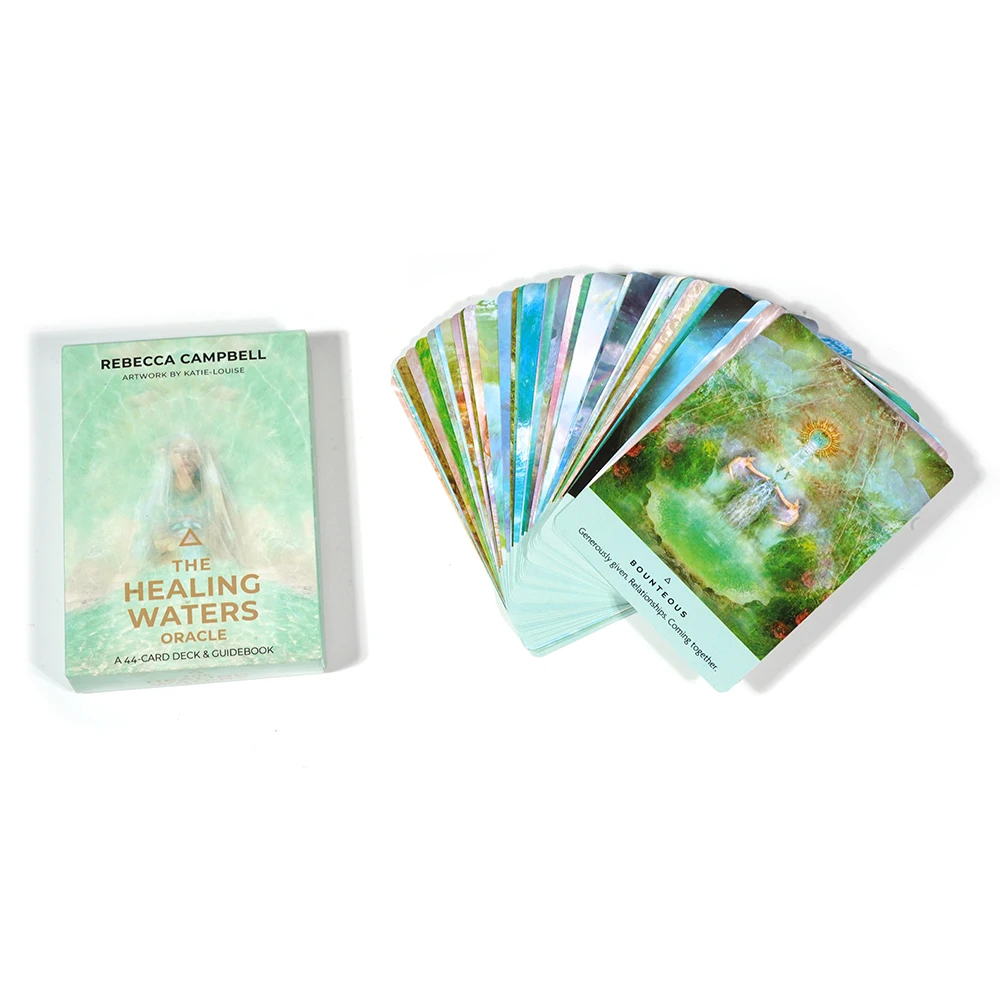 The Healing Waters Oracle by Rebecca Campbell Dive Deep Into The Healing Waters Tarot Deck