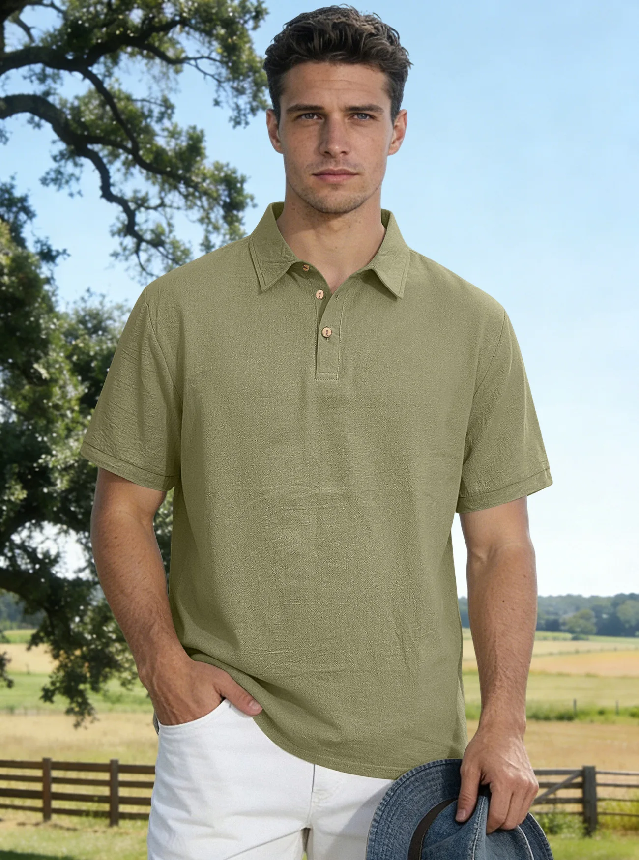 Camisas Polo de Lino Texturiza - Linen Shirt Breathable reseña y precio