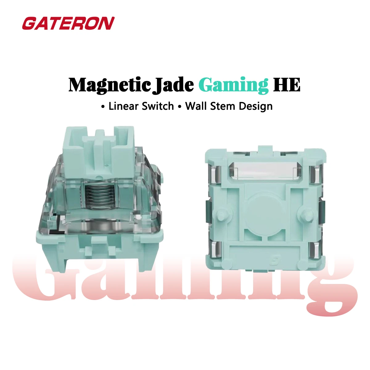Gateron Magnetic Jade Gaming HE Switches High Precision Adjustable Keystroke For Magnetic Keyboard Aula MCHOSE Ajazz Akko , Etc