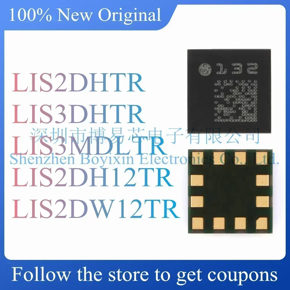 LIS3DHTR LIS3MDLTR LIS2DHTR LIS2DH12TR LIS2DW12TR Standard version