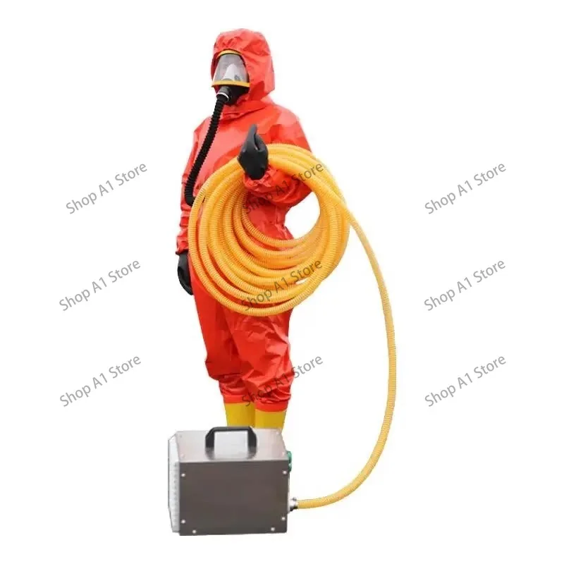 Single and Double Electric Air Supply Long Tube Respirator Multi-person Forced Air Supply Air Respirator Electric Life-saving