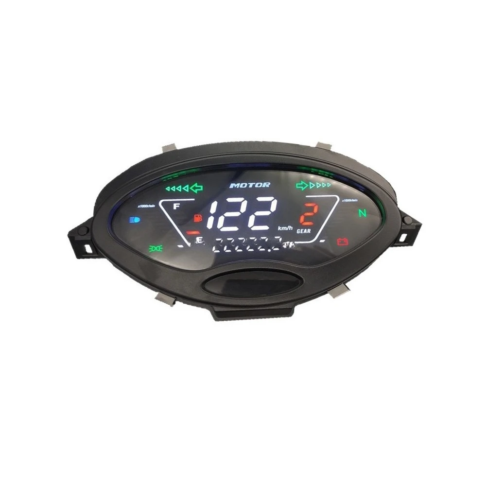 12V Motorcycle Digital Instrument Speedometer Tachometer Fuel Gauge Suitable for   WAVE 125S CHARISMA 125X