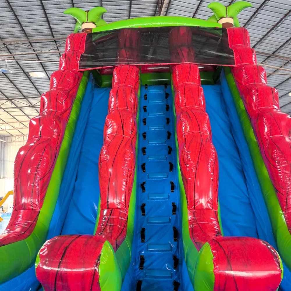 ！@Hot Selling Inflatable PVC Water Slide 8*4m Commercial Outdoor Use Adult Kids Pool Blower Party Playground Bouncer House