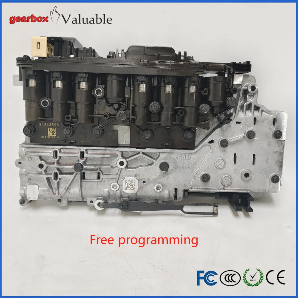 6L45 6L80 Transmission Mechatronics Integration (Valve Body and Control Unit), Suitable for BMW E81 E93 Chevrolet Cadillac