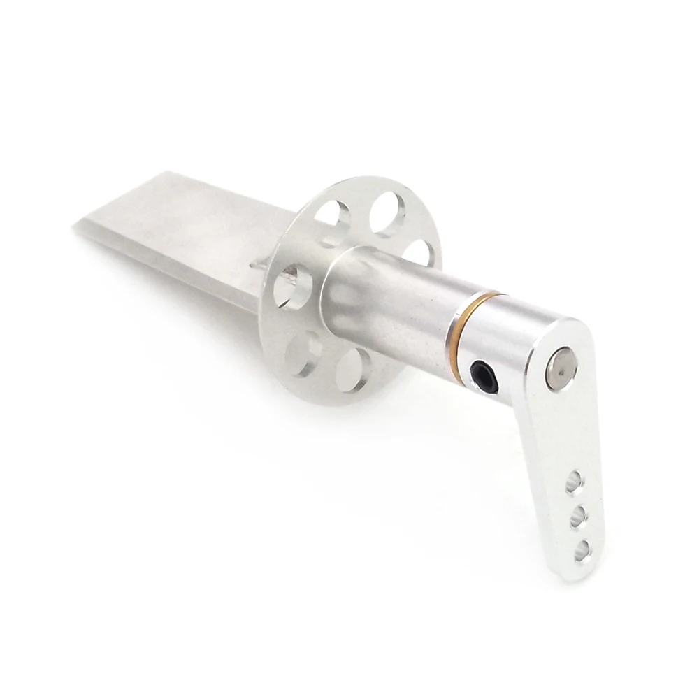 ECO Mini ECO RC Boat Submerged Rudder Stainless Steel Full Immersed Rudder 40mm*15mm for RC Racing Boat