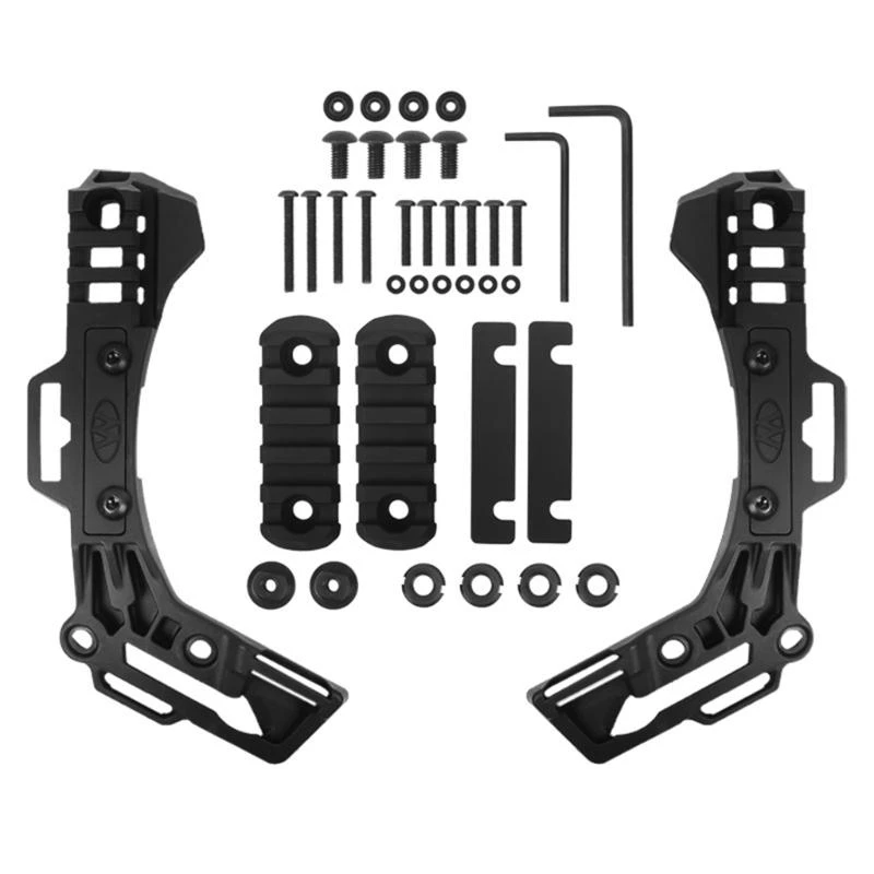 

Tactically Helmet Side Rails Replacement Outdoor Helmet Mount Rails