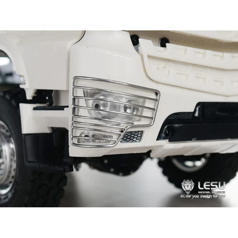 

LESU Front Light Protected Cover Parts for Tamiyaya 1/14 3348 Dumper 3363 RC Truck Model Accessories Th05802-SMT2