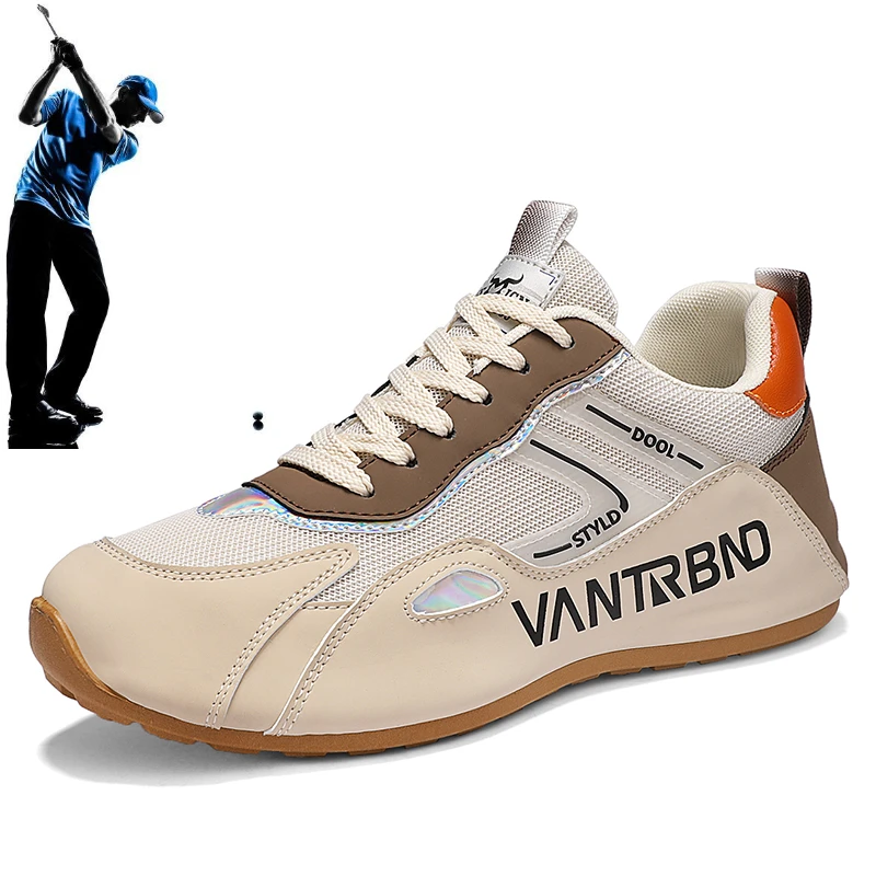 

2024 Hot Selling Golf Men's Comfortable Walking Shoes Outdoor Fitness Slow Running Sports Shoes Fashion Casual Shoes