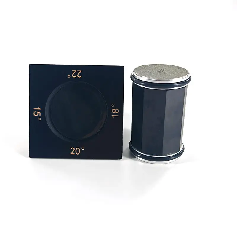 Kitchen Knives Professional Sharpening System Octagonal Roller 4-Angle 15 18 20 22° Diamond Grinder Wooden Base Magnet